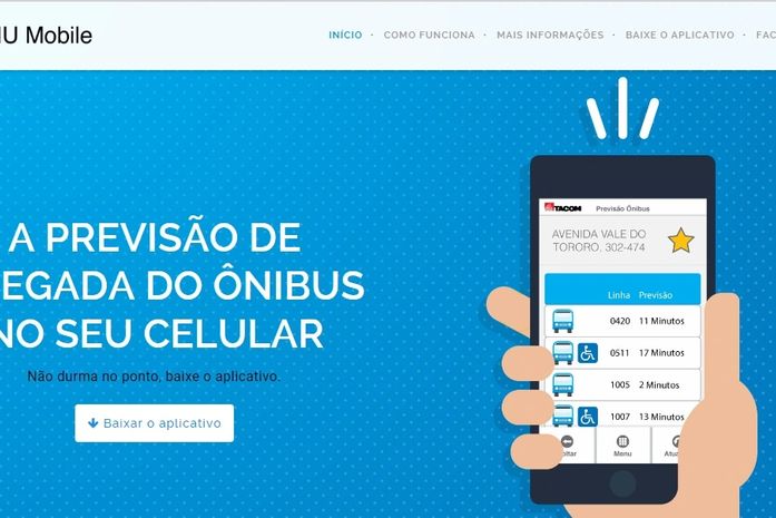 Aplicativo facilita a vida do usuário do ônibus na região metropolitana