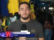 Matéria do TC News revela como está a expectativa dos comerciantes para vendas de bandeiras e camisas do Brasil