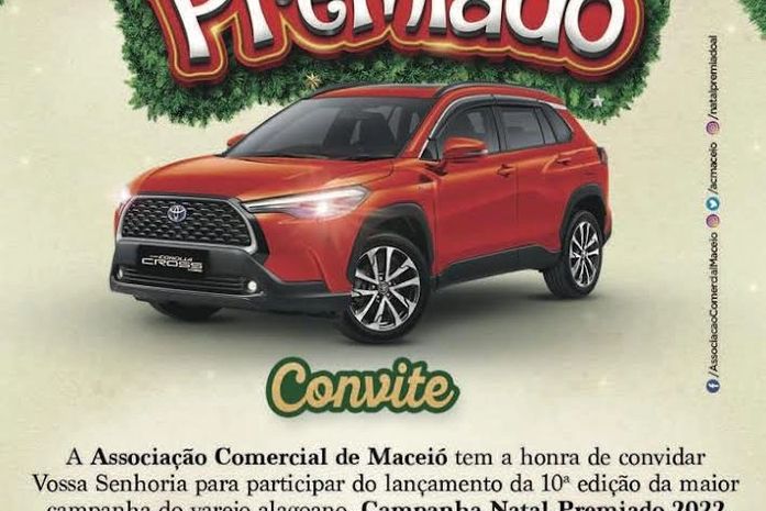 Natal Premiado completa 10 anos com sorteio de 48 prêmios para toda Alagoas