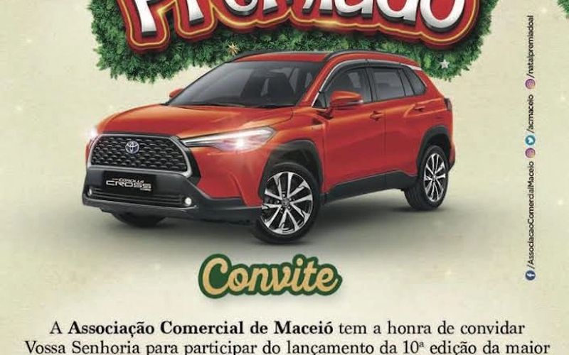 Natal Premiado completa 10 anos com sorteio de 48 prêmios para toda Alagoas Natal Premiado completa 10 anos com sorteio de 48 prêmios para toda Alagoas