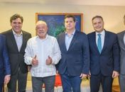 "Excelente conversa sobre o Brasil e os desafios que vamos enfrentar", diz Renan sobre reunião com Lula