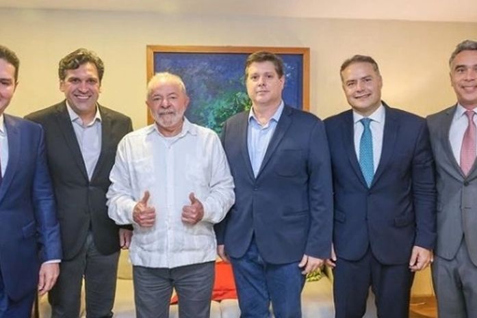 "Excelente conversa sobre o Brasil e os desafios que vamos enfrentar", diz Renan sobre reunião com Lula