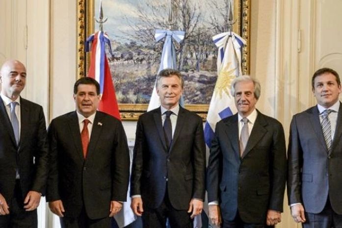 Argentina, Paraguai e Uruguai lançam candidatura à Copa do Mundo de 2030