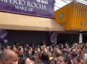 Vídeo: inauguração de loja de maquiagem no Jacintinho termina em tumulto e polícia é acionada 