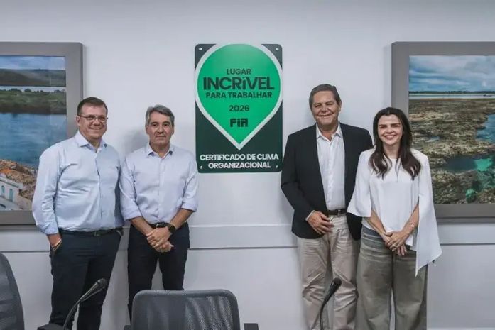 Sebrae Alagoas é a primeira organização do Brasil a receber o Selo Lugares Incríveis para Trabalhar 2026