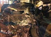 Grave acidente envolvendo ônibus e carro de passeio deixa feridos durante a madrugada em Carneiros