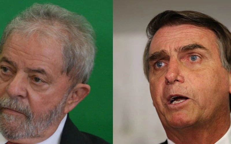 Lula e Bolsonaro lideram intenções de votos, segundo Paraná Pesquisa