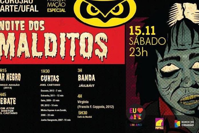 Maratona reúne fãs de filmes de terror no Corujão Noite dos Malditos