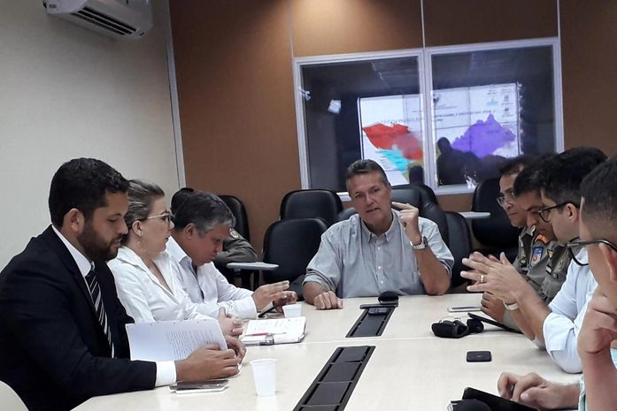 Coletiva de imprensa foi realizada nesta quinta-feira (13) na sede da SSP