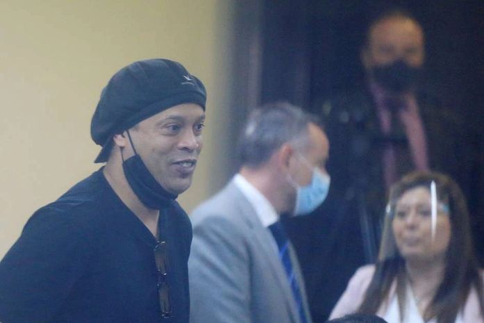 Ronaldinho Gaúcho em Assunção, no Paraguai