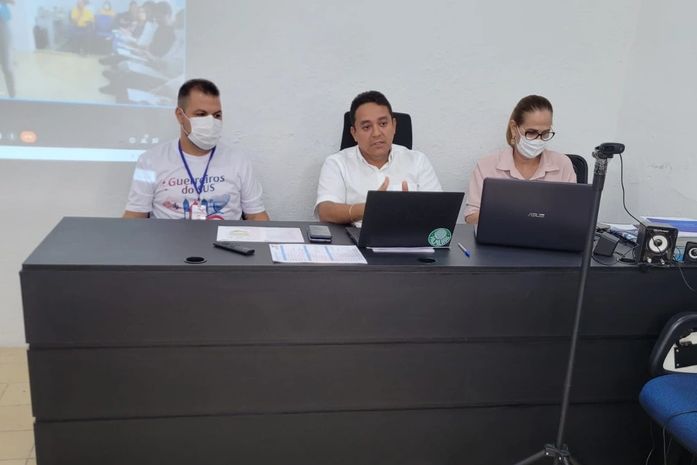 DIRETORIA COSEMS-AL: Rodrigo Buarque compartilha pauta da reunião de transição com MS
