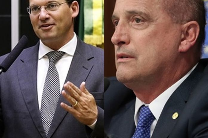 João Roma e Onyx Lorenzoni