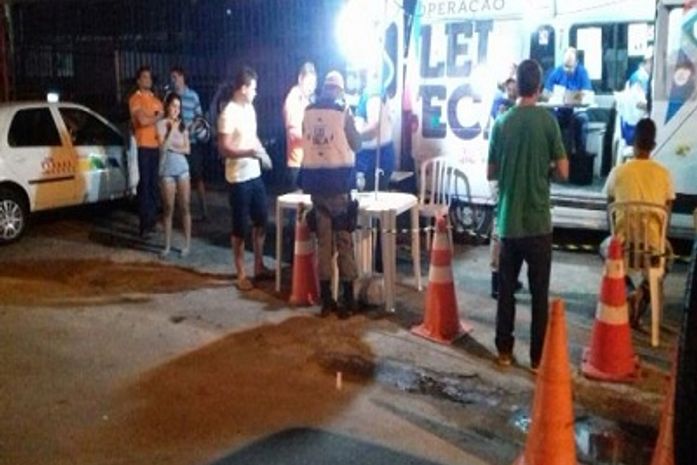 operação Lei Seca na capital