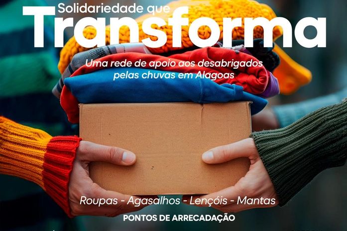 Sindilojas Arapiraca é ponto de arrecadação da campanha "Solidariedade que Transforma" do Sistema Fecomércio