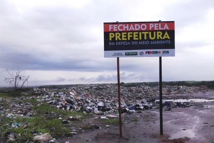 100% dos lixões são eliminados