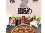 “Samba no Mercado” homenageia neste sábado os 130 anos do poeta Jorge de Lima