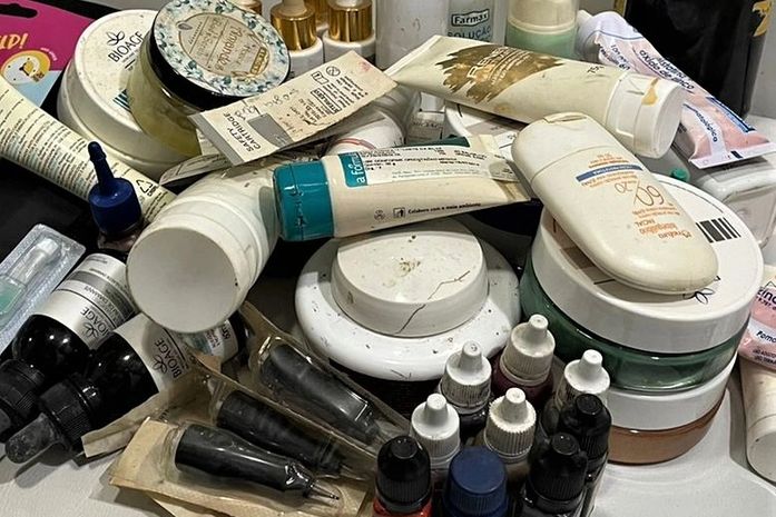 Vigilância Sanitária apreende mais de 200 produtos de beleza em Centros de Estética, em Maceió