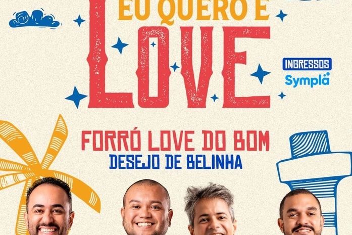 Festa "Eu Quero É Love" acontece neste sábado(3), em Maceió