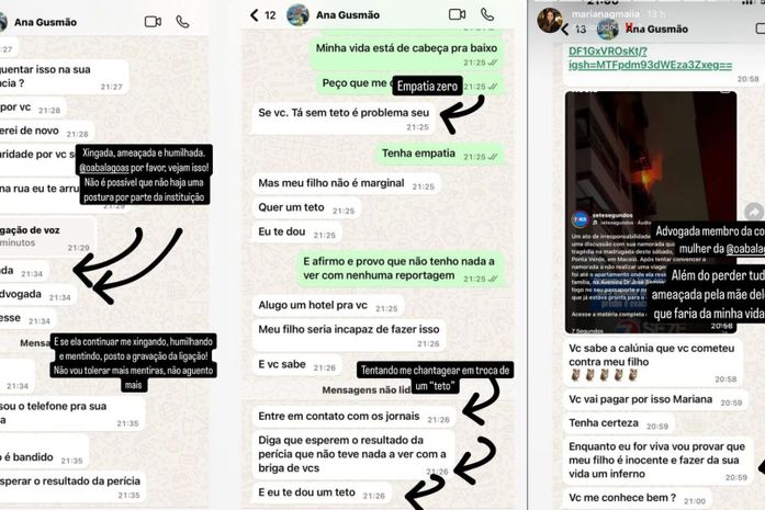 “Você vai pagar por isso”: empresária denuncia ameaça de ex-sogra nas redes sociais
