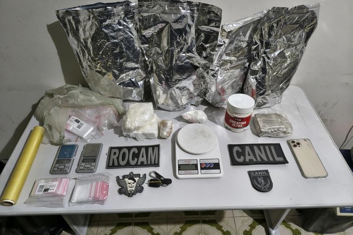 PM-AL apreende 25 armas e quase 22 quilos de drogas em uma semana