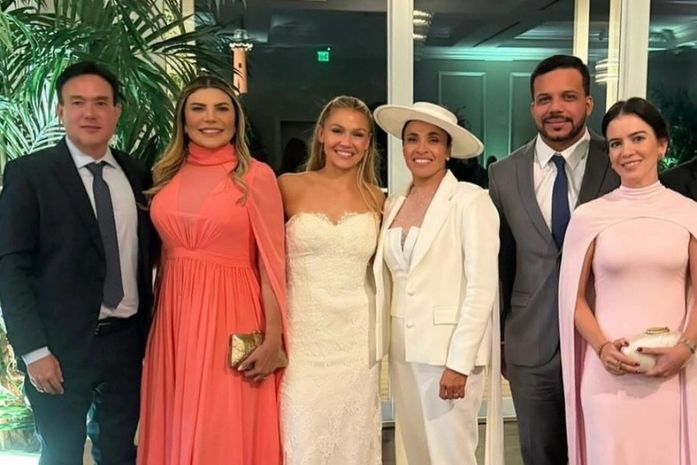 Prefeitos marcam presença no casamento de Rainha Marta nos EUA