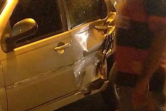 Acidente foi registrado na Avenida Durval de Goes Monteiro 