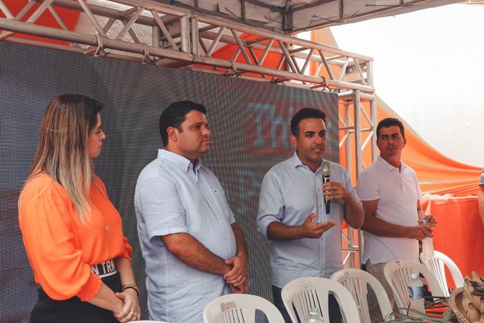 Vereador Thiago ML apresenta a Renatinho do Pilar ações realizadas pelo Instituto Marta Lopes