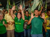 ARRASTÃO 10: Onda verde e amarelo consagra Lívia Carla como favorita absoluta na corrida eleitoral em Barra de Santo Antônio