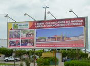 Prefeitura de São Miguel dos campos lança nova campanha de outdoors dando destaque às crianças 