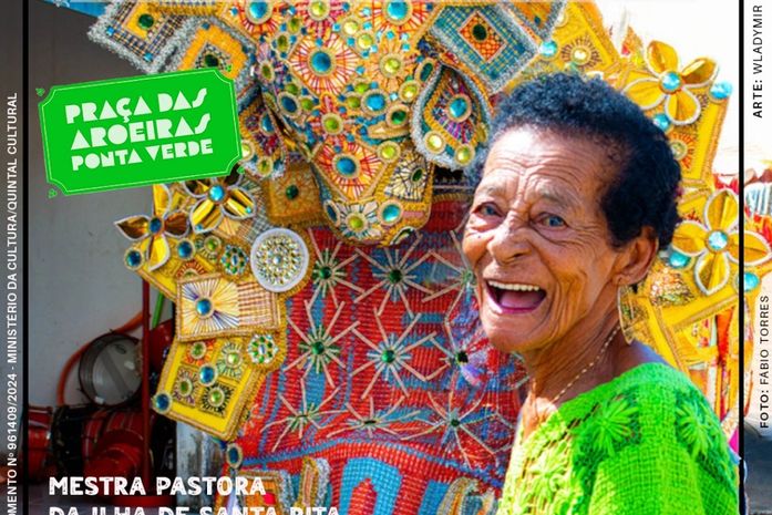 Roda de Coco edição Agosto da Cultura Popular uma homenagem a Mestra Pastora da Santa Rita