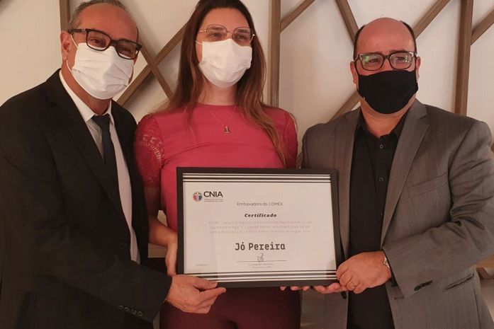 Jó Pereira recebe título de embaixadora do Comércio Exterior: "Precisamos levar cada vez mais AL para o mundo