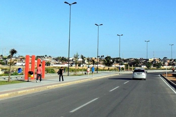 Jovem é atacada por Pit bull no Bosque das Arapiracas