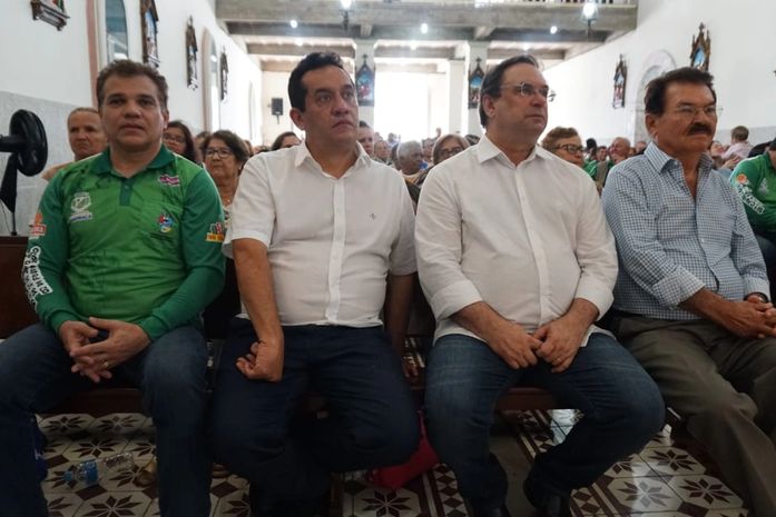 Severino Pessoa, Ricardo Nezinho e Luciano Barbosa estiveram presentes no evento