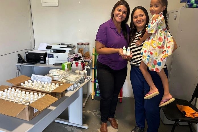 Parceria com unidade de saúde garante aos alunos do Gigantinhos Chã da Jaqueira acesso a tratamento médico e cuidados preventivos