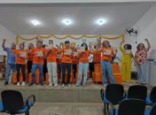 No Julho das Pretas, 13 estudantes, da Escola Estadual  Rosa da Fonseca,AL., tomam posse no Coletivo Jovem Almerinda Farias Gama. Legal!