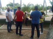 Mulher foi detida em praça no bairro da Ponta Verde, em Maceió
