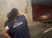 Obras no viaduto da Leste-Oeste avançam após reparo emergencial da BRK