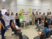 Saúde alerta usuárias de unidades de saúde sobre importância do aleitamento materno
