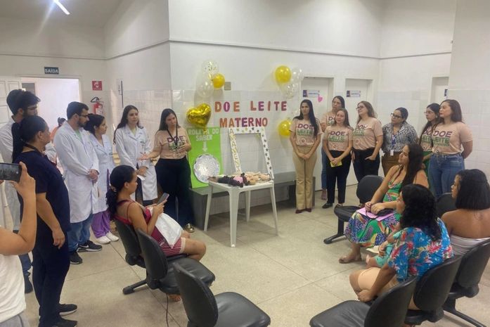 Saúde alerta usuárias de unidades de saúde sobre importância do aleitamento materno