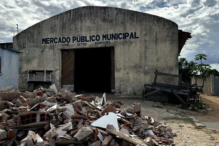 Oposição usa reforma de mercado público da zona rural de Lagoa da Canoa para criar mais uma fake News
