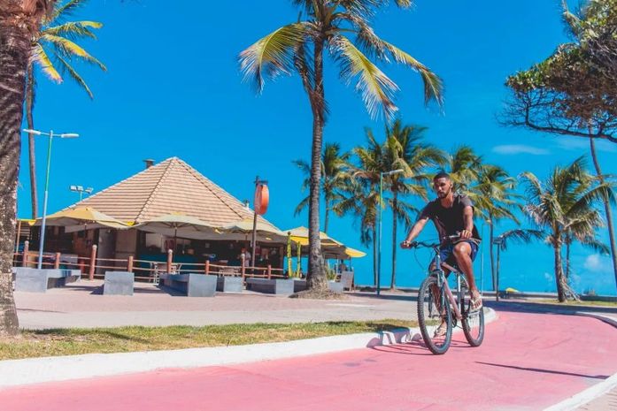 Orla vai ganhar 10 km de ciclofaixa aos domingos 