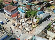 Nove imóveis serão demolidos nesta sexta-feira (20). 
