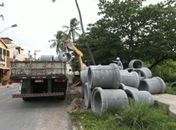 Prevenir: Prefeitura inicia obra de drenagem da Avenida Caravelas, na Praia do Francês