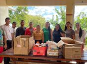 CarnaSUS entrega mais de meia tonelada de alimentos em instituições de Penedo