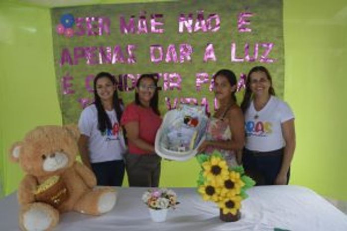 Cras de Anadia promove momento especial com grupo de gestantes