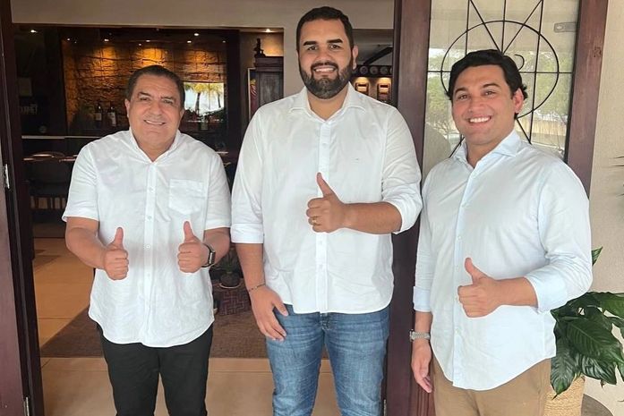Rodrigo Valença conquista apoio do prefeito Thiago Freitas e do deputado Inácio Loiola