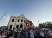 Procissão marca o encerramento da festa de Nossa Senhora da Piedade, padroeira de Anadia