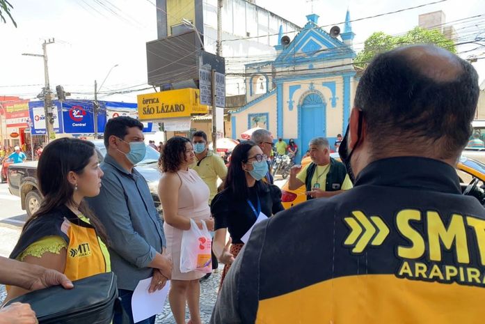 Acessibilidade e mobilidade: Ação garante desobstrução de calçadas e do trânsito no centro de Arapiraca