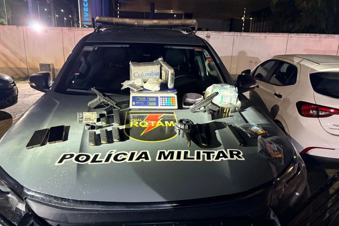 Pistolas, munições e drogas: homem apontado como fornecedor do tráfico é preso na Barra de São Miguel