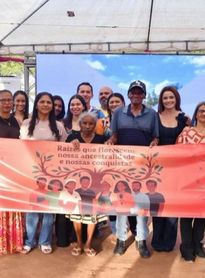 Secretária de Governo de Belém participa de ação cidadã em Comunidade Quilombola